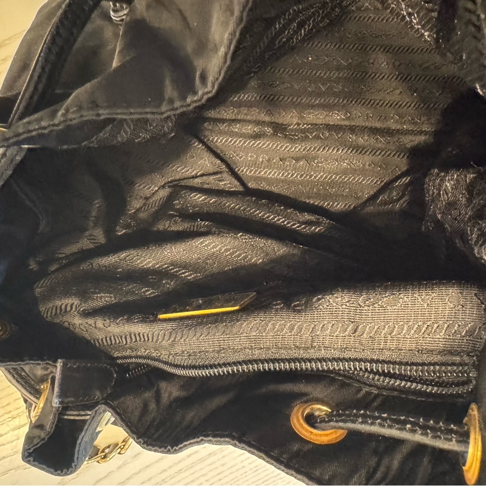 Prada Black Tessuto Nylon Backpack - Picture 12 of 14
